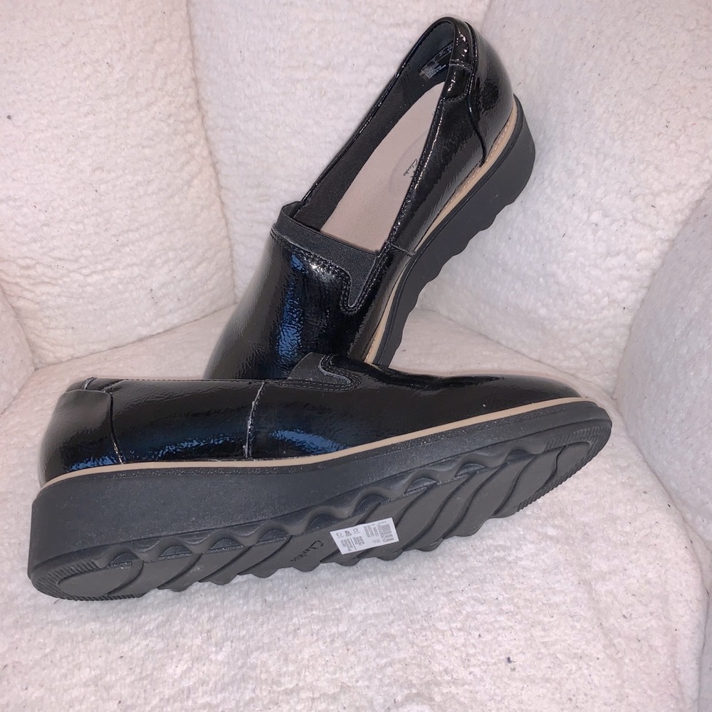 Clark’s Women’s Shoes - Sharon Dolly black leather